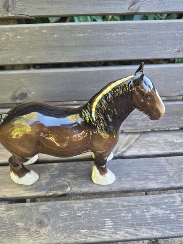 Vintage beswick shire mare - vintage,