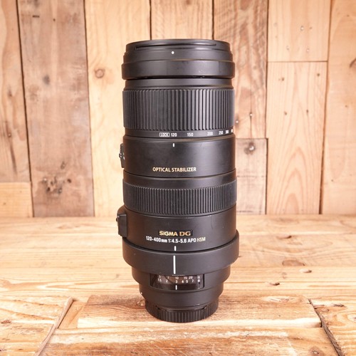 Used sigma 120 400mm - sigma, f4.5-5.6