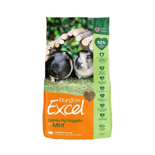 Burgess excel guinea - pig, food