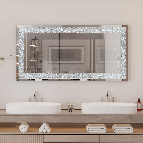 Large sparkling crystals - 48",