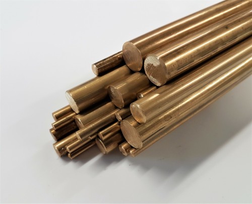 Brass bar rod solid - bar, section