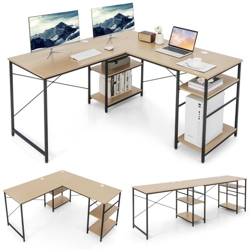 Shaped corner computer - l-shaped,