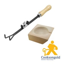 Square Crucible, Ceramic Metal