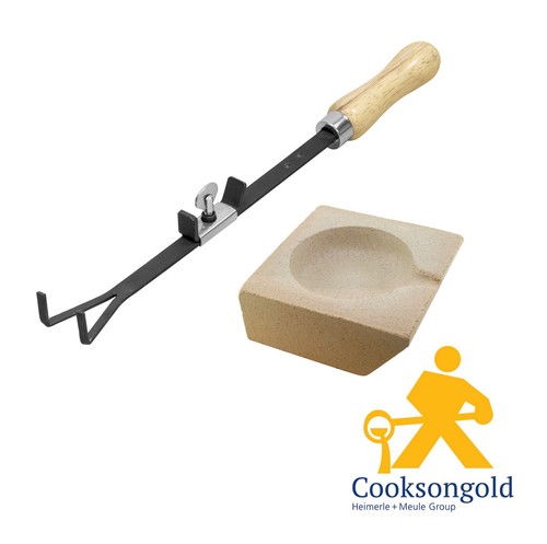 Square crucible ceramic metal - square,