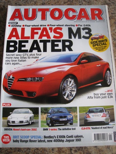 Autocar magazine oct 2004 alfa - magazine,
