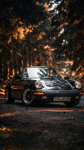 Black porsche 911 - porsche, classic