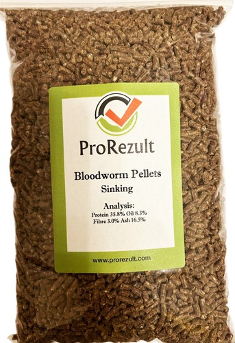 200g bloodworm sticks - bloodworm, pellets