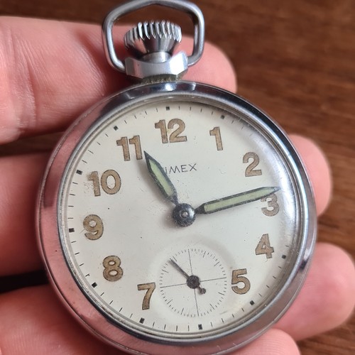 Vintage metal timex - timex, pocket