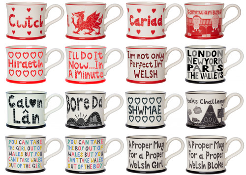 Cymru welsh mugs moorland - by,