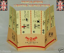 PRIMUS STOVE LIGHTING