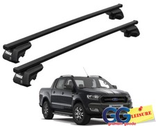 Thule Evo Square Roof Rack Rail Bars Lockable | Ford Ranger 2012- onwards