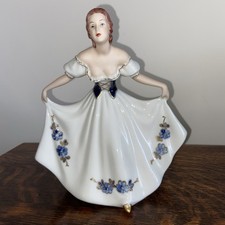 Royal Dux Porcelain lady