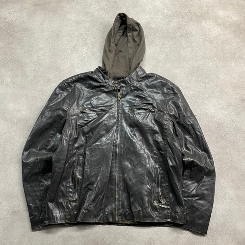 Levi leather jacket - jacket, xl