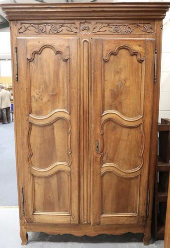 Vintage french armoire oak - vintage,
