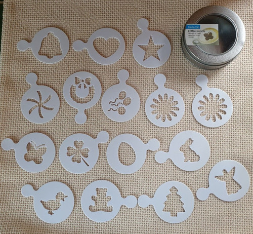 Eddingtons coffee stencils - eddingtons,