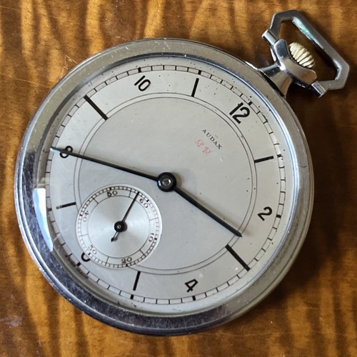 Audax pocket watch nickel - audax,