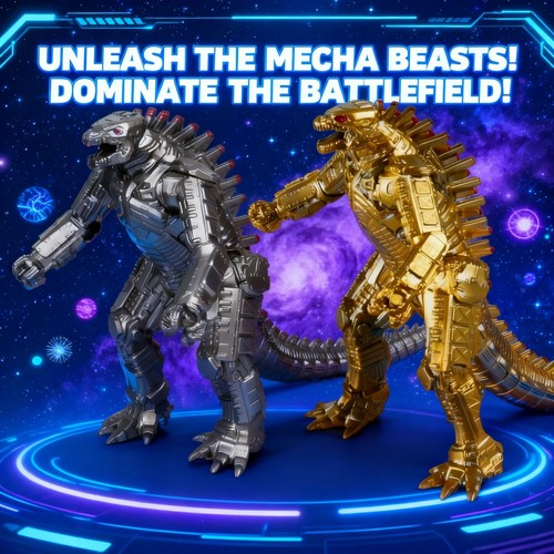 Gold mechagodzilla kong - vs,
