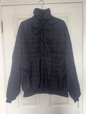 Sunderland Of Scotland SSP Tour 1/4 Zip Golf Jacket Navy Men’s Size Large