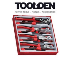 Teng Tools TTD441-T TPR Grip TT2 Plier Set (8 Pieces)