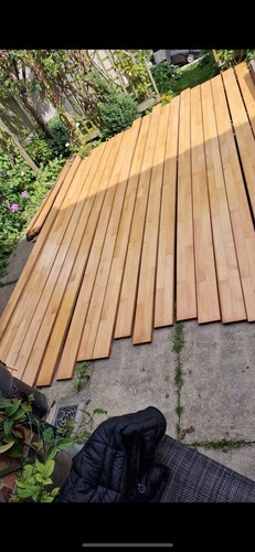 Solid beech reclaimed plank - beech,