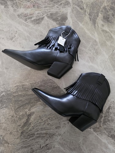 Fringed cowboy ankle - fringed,