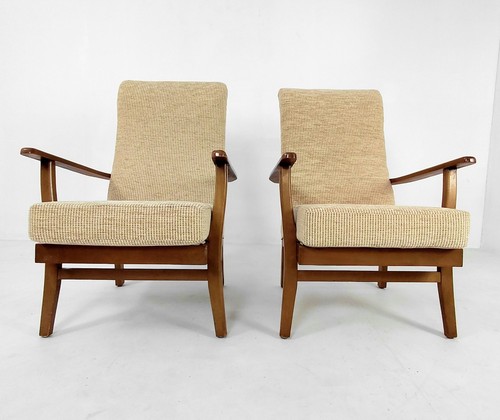 Vintage lounge chairs - chairs, mid