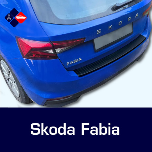Skoda fabia black rear - skoda,