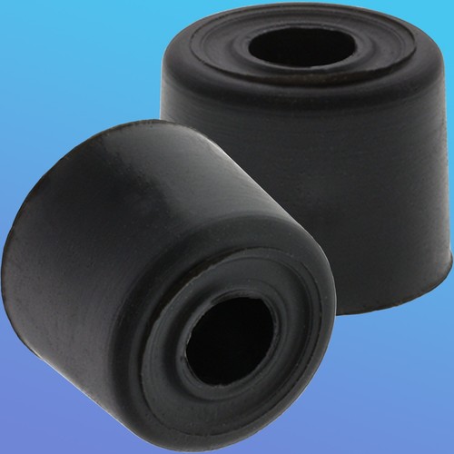 Solid rubber door - solid, black