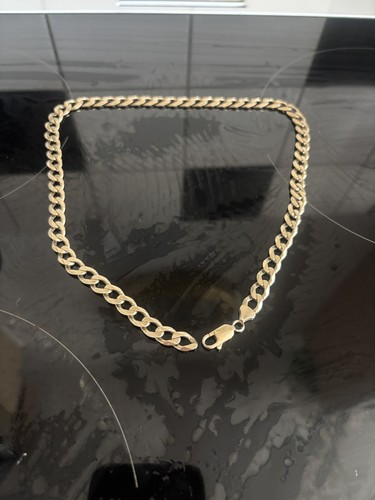 9ct yellow gold - gold, link