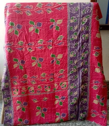 Indian vintage bedding - vintage, quilt