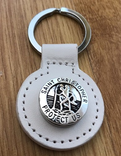 Christopher keyring leather - st,