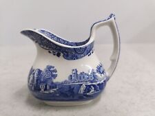 Spode Italian Blue and White Cream Jug Pattern c.1816