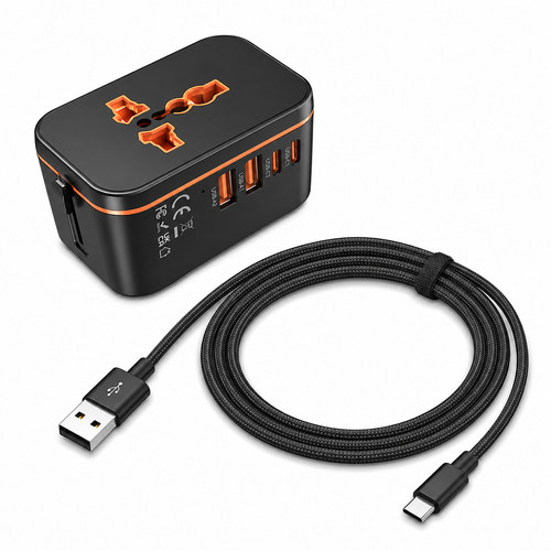 Universal travel adapter eu - uk,