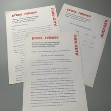 Audi NSU 100 GL 1971 Press