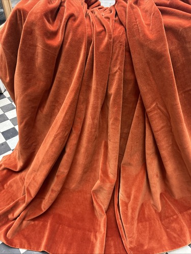 Vintage cotton velvet - cotton,