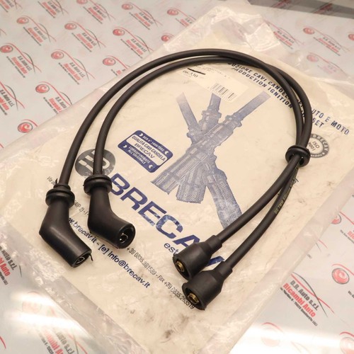 Pair spark plug wires - plug, fiat