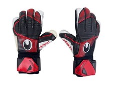 Uhlsport PowerLine Super Flex Mens Goalkeeper Size 7, Black, Red