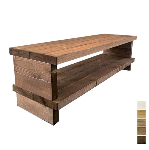 Rustic wooden stand chunky - rustic, stand/