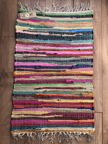 Chindi rag rug - runner, x