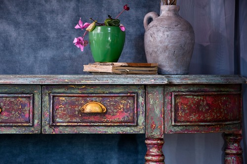 Hand painted farmhouse - hand,