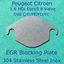 EGR Blank Plate 1.6L HDi Euro5