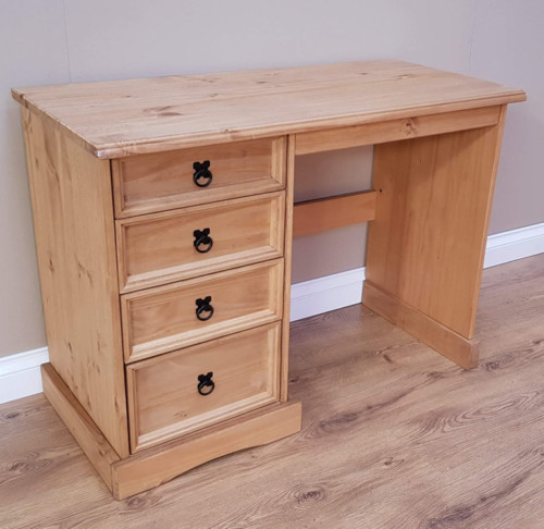 Solid wood computer - desk, 4