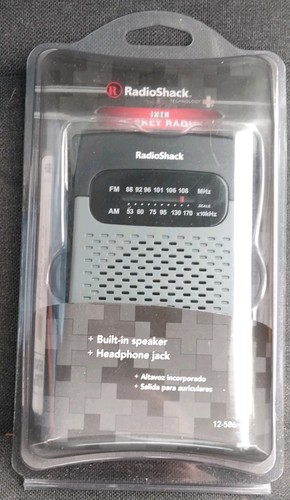 Radio shack pocket - radio,