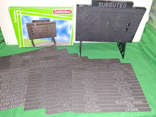 Subbuteo stadium scoreboard - subbuteo,