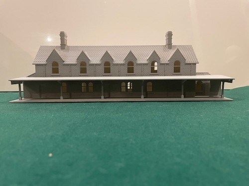 Bembridge station model - station,