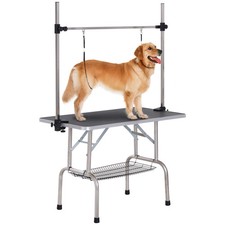 PawHut Metal Adjustable Dog