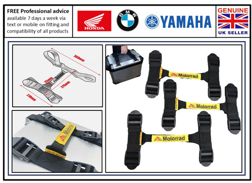 Pannier carrying straps for