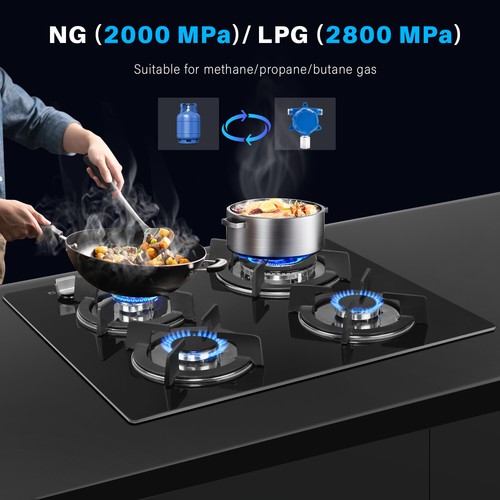 Burners gas hob 60cm - hob,