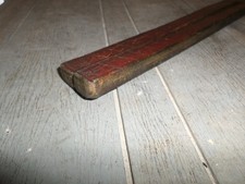 tawse/cane 2tail genuine leather huntly aberdeenshire rare old tawse
