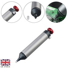 Silicone Tip Solder Sucker Pump Remover Engineer Desoldering Pump Tool Portable